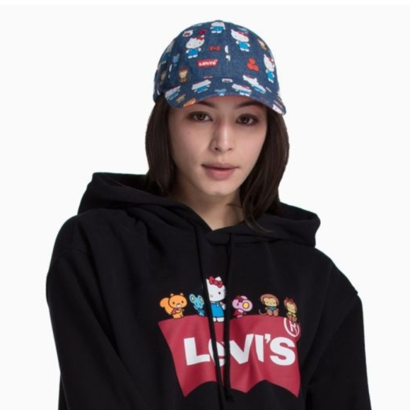 Levi's X Hello Kitty Baseball Cap Denim - Picture 3 of 8
